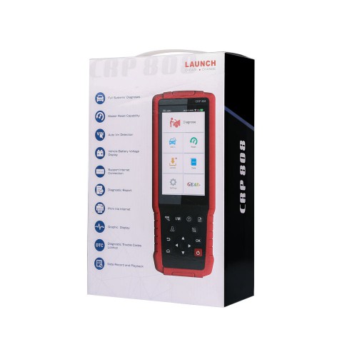 Launch X431 CRP808 Diagnostic Scanner for American European and Asian Vehicles with Special Functions