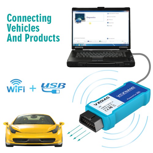 WiFi Version VXDIAG VCX NANO GDS2 Diagnostic Tool for GM/Opel with GDS2 Modes d'assistance de l'an 2000-2019