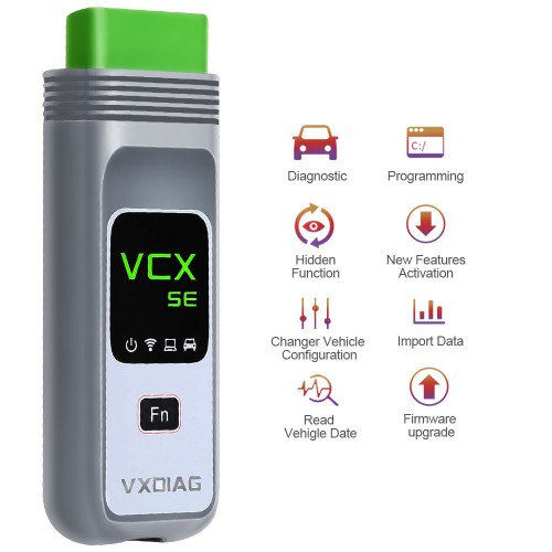 (Navire de l'UE sans taxe) VXDIAG VCX SE Pro For GM Ford Mazda Subaru 3 in 1 OBD2 Auto Diagnostic Tool