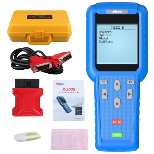 Xtool X-200 Oil Reset Tool Support the newest cars with CAN BUS and UDS