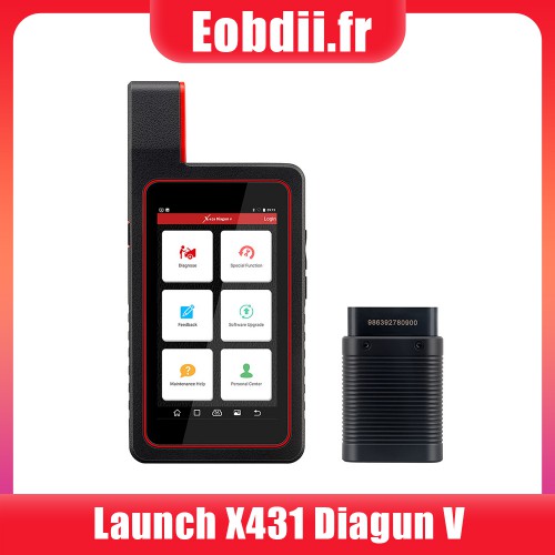 (2 ans de mise à jour gratuite) Launch X431 X-431 Diagun V Bluetooth Wifi Full System Diagnostic Tool Better than Diagun IV Support 12V Models