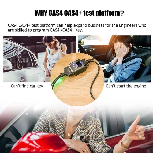 (Livraison UE) GODIAG BMW CAS4 & CAS4+ Programming Test Platform Supporter All Key Lost/Add New Key