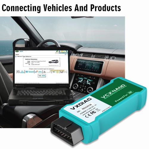 (Livraison UE) WIFI version VXDIAG VCX NANO for Land Rover and Jaguar Software V160