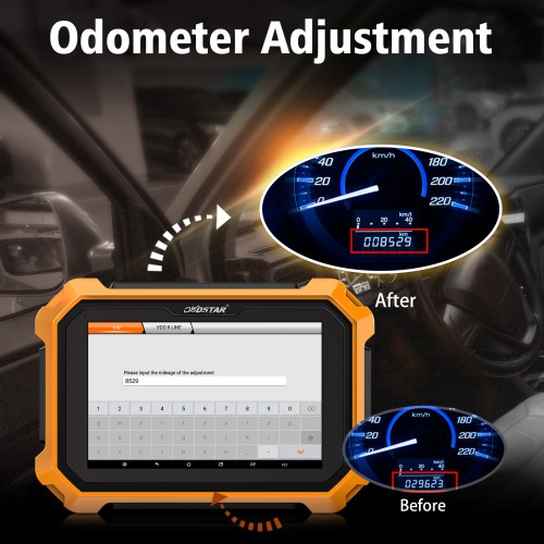 Kit complet OBDSTAR X300 DP Plus Key Master C, obtenez gratuitement la clé SIM, l'adaptateur FCA 12 + 8 et le câble NISSAN-40 BCM