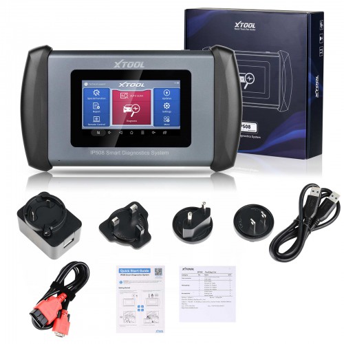 XTOOL InPlus IP508 OBD2 System Diagnostic Tools ABS SRS Scanner de moteur AT avec 6 services de réinitialisation