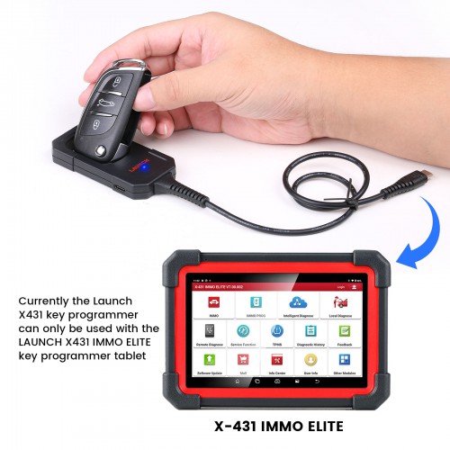2024 Launch X431 Key Programmer + Super Chip + 4 Sets of Smart Keys Work With X431 IMMO Plus/ X431 IMMO Elite/ PAD VII/ PAD V