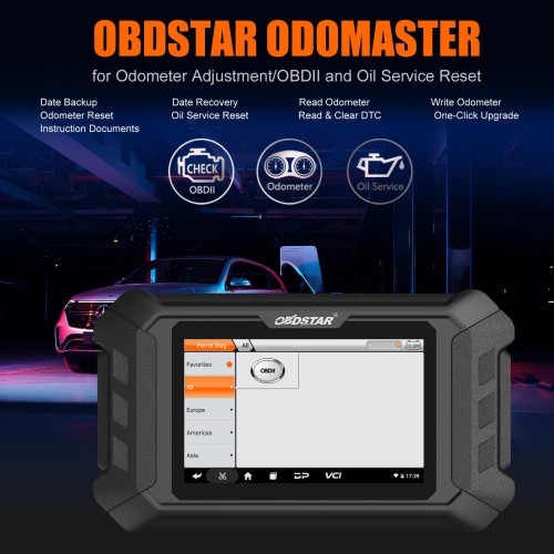 Autorisation du logiciel de réinitialisation de l'airbag OBDSTAR + adaptateur P004 et câble de raccordement pour OBDSTAR Odo Master Full