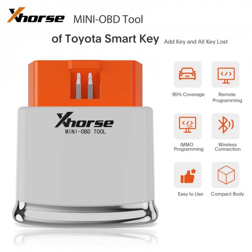 Xhorse XDMOT0GL MINI-OBD Tool For Toyotal All Key Lost/Add Keys