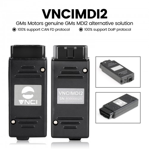 2024 VNCI MDI2 GMs Automobile Diagnostic Interface Support CAN FD & DoIP Compatible with Original Software