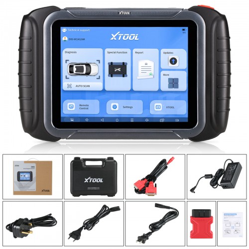 2024 XTOOL D8S Automotive Diagnostic Scan Tool CAN FD & DoIP/ECU Coding/Bi-Directional Control/38+Resets/Key Programming/Upgraded Ver. of D8