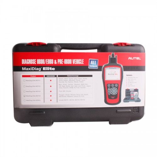 Autel Maxidiag Elite MD704 With Data Stream Function for All System Update Internet