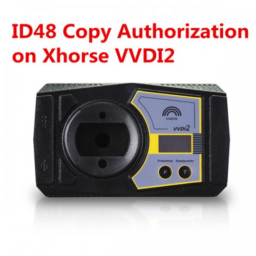 VVDI2 Authorization - Prepare Dealer Key by Ecu Data Copy 48 Transponder by OBDII