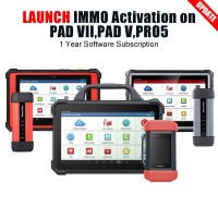 [1 Year Online Activation] Launch X431 Pro5/ PAD VII/ PAD V IMMO Software Package Activation1 Year Upgrade