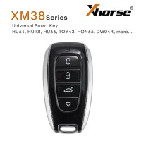 XHORSE XXSSBR0EN, SU.BR Style, 4 Buttons X38 Series Universal Smart Key 5pcs/Lot