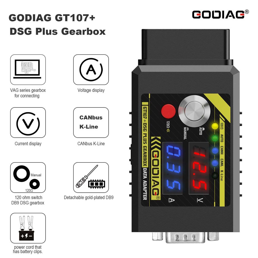 godiag gt107 plus gearbox adapter