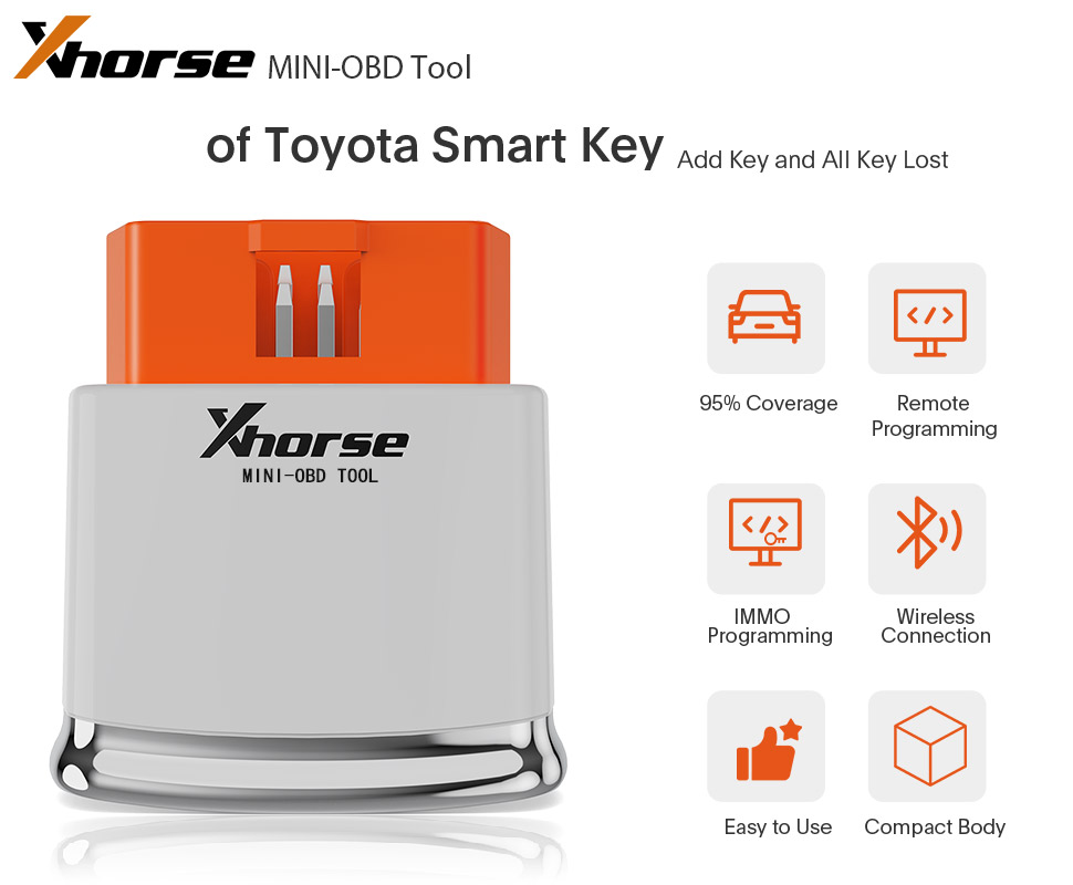 xhorse mini obd tool toyota smart key