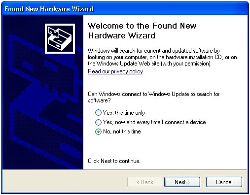 Found-New-Hardware-Wizard