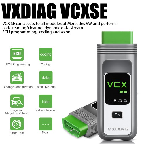 WIFI Version VXDIAG VCX SE 6154 O-DIS Support UDS Protocol et Gratuit DONET