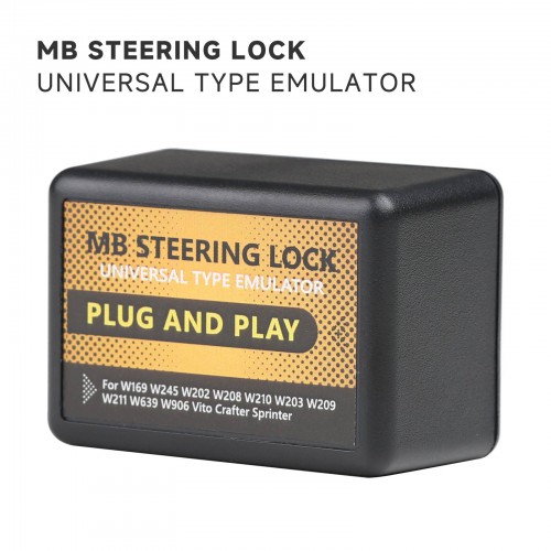 Universal Steering Lock Emulator for Mercedes-Benz W169 W245 W202 W208 W210 W203 W209 W211 W639 W906 Plug and Play