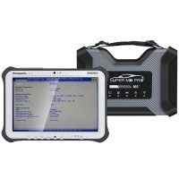 Utilisez directement la tablette Panasonic FZ-G1 I5 de 4e génération V2023.9 Super MB Pro M6 + Plus avec SSD 256G bien installé