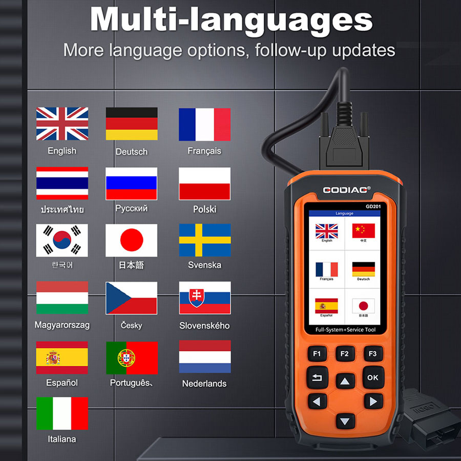 godiag gd201 multi language