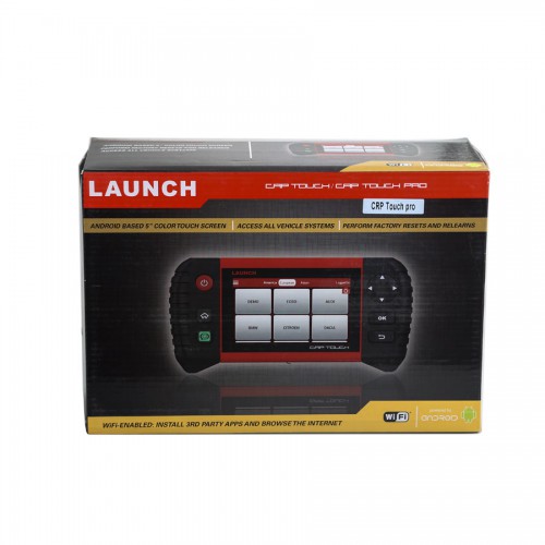 Launch Creader CRP Touch Pro 5.0" Android Touch Screen Full System Diagnostic Service Reset Tool including Battery Registration/EPB/Oil Service Light