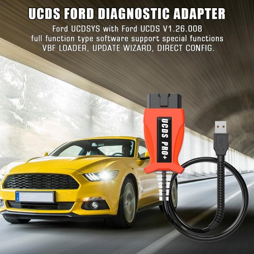 V1.26.008 Ford UCDS Pro+ Ford UCDSYS with UCDS Full License Software With 35 Tokens