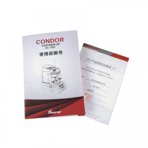 (4% off 975€) Original Xhorse Condor XC-002 Ikeycutter Mechanical Key Cutting Machine 3 Years Warranty