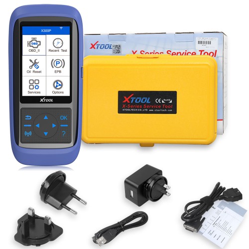 (Version francaise) XTOOL X300P X300 P OBD2 Automotive Scanner Engine Diagnostic Tool Support Battery Reset ABS EPB TPS SRS Mileage Adjustmnet