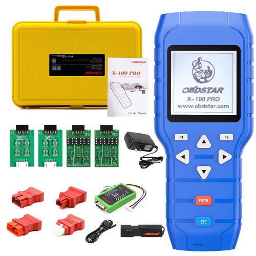 OBDSTAR X-100 PRO Auto Key Programmer (C+D) Type for IMMO+Odometer+OBD Software Support EEPROM Function