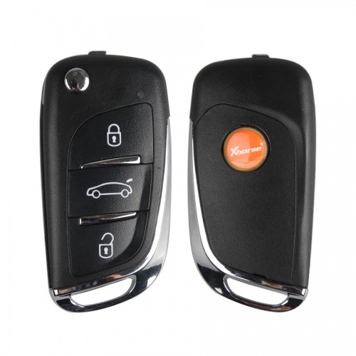 (Vente 12 ans) XHORSE XKDS00EN VVDI2 Volkswagen DS Type Remote Key 3 Buttons 5pcs/lot