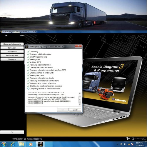 Newest SDP3 V2.44 Software for SCANIA VCI2 VCI3 without USB Dongle