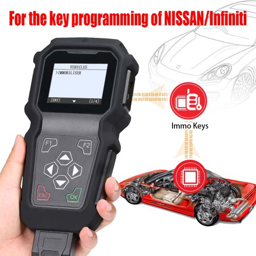GODIAG K103 NISSAN/Infiniti Hand-held key Programming Support Adding Key/All Key Lost/Eread DTC