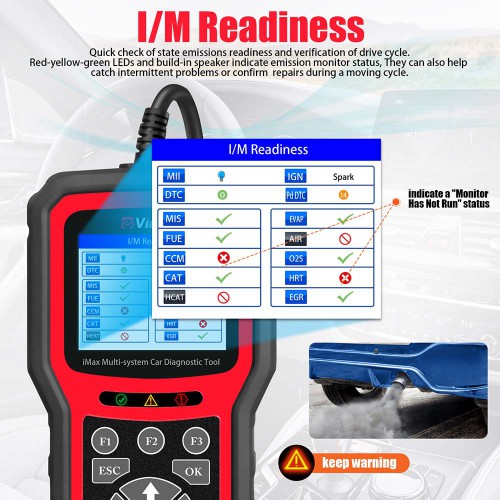 VIDENT iMax4303 JLR Full System Diagnostic Tool OBDII Reset Diagnostic Device