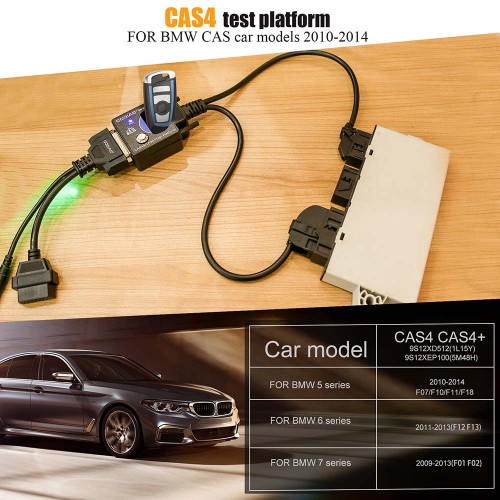 (Livraison UE) GODIAG BMW CAS4 & CAS4+ Programming Test Platform Supporter All Key Lost/Add New Key