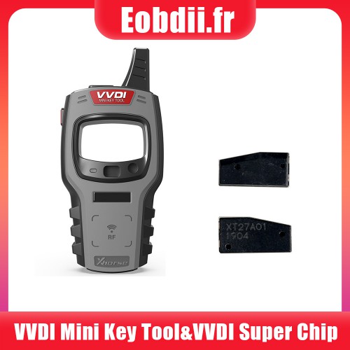 V2.35 Global Version Xhorse VVDI Mini Key Tool Plus 10pcs Xhorse VVDI Super Chip