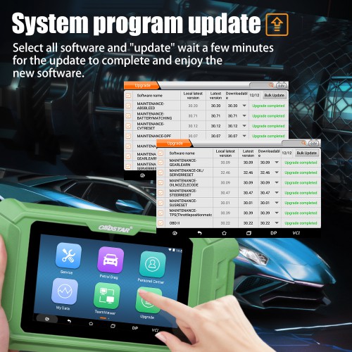 OBDSTAR X200 Pro2 Oil Reset Tool Support TPS/EPB/SAS/DPF/SUS Reset Support Models to Year 2020