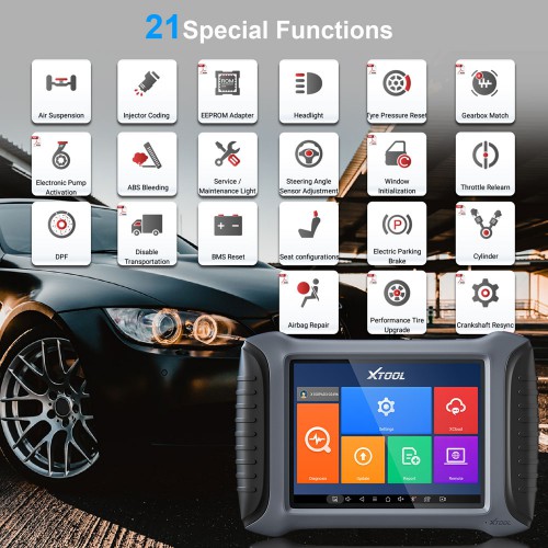 New XTOOL X100 PAD3 SE Professional Tablet Key Programmer With Full System Diagnosis Free Update Online Without KC100