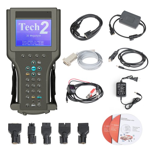 (Pas de taxes) GM Tech2 Diagnostic Scanner pour GM/SAAB/OPEL/SUZUKI/ISUZU/Holden avec TIS2000 Software Paquet entier Avec Carton Box