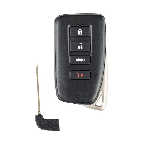 VVDI Toyota Smart Key Shell 4 Buttons 5pcs/Lot