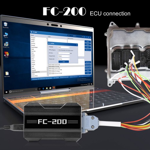 V1.1.5.0 CG FC200 ECU Repair Expert Full Version Support 4200 ECUs and 3 Operating Modes Upgrade of AT200