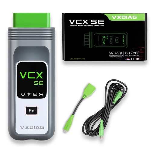VXDIAG VCX SE DOIP for Mercedes Professional Car Mechanic Tool Support Offline Coding/Remote Diagnosis avec Free DONET Authorization