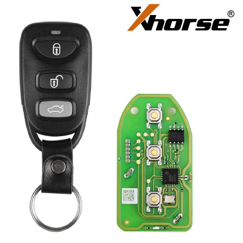 XHORSE XKHY00EN Universal Remote Key Fob 4 Button for VVDI Key Tool English Version 5pcs/Lot