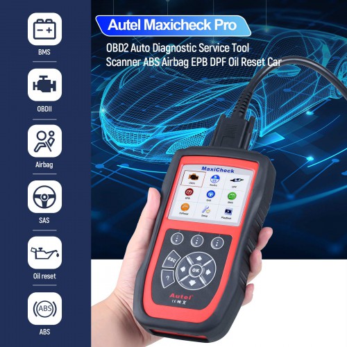 Original Autel MaxiCheck Pro V140 (Including EPB/ ABS/ SRS/ SAS/ BMS/ DPF) Special Application Diagnostics