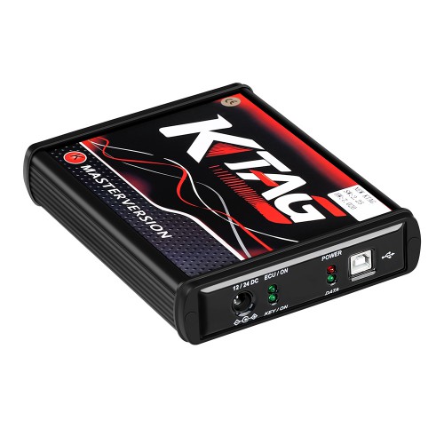 (Vente 12 ansPas de taxes) KTAG K-TAG Firmware 7.020 SW2.25 en ligne Version PCB Rouge ECU Programmeur Avec 4 LED Token Illimité Compatible avec WIN10