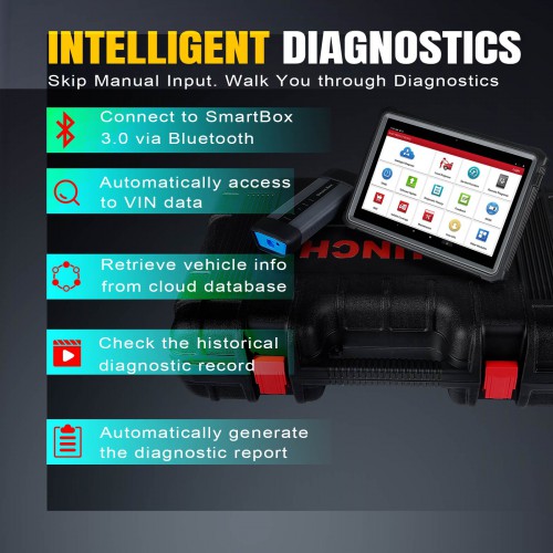 LAUNCH X431 PRO5 PRO 5 Intelligent Car Diagnostic Tools Full System OBD2 Scanner CAN FD/J2534/DOIP Supported