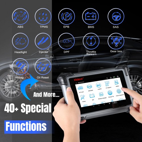 Vident iSmart800 Pro Automotive Diagnostic Analysis Scanner Support All Systems Diagnosis With 18 Months Free Update