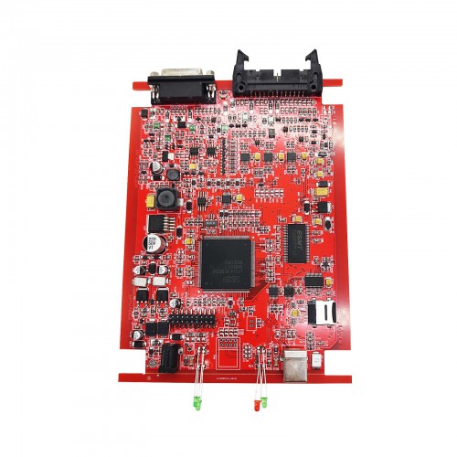 (Pas de taxes) KTAG K-TAG Firmware 7.020 SW2.25 en ligne Version PCB Rouge ECU Programmeur Avec 4 LED Token Illimité Compatible avec WIN10