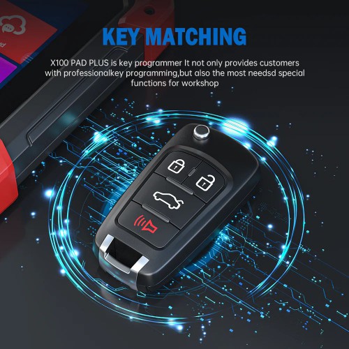 XTOOL X100 PAD PLUS outil de programmation de clé automobile professionnel avec plus de 23 fonctions spéciales