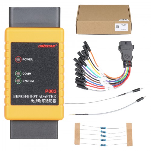 OBDSTAR P003 Bench/Boot Adapter Kit pour ECU CS PIN Reading with OBDSTAR IMMO Series Tablets X300 DP, X300 Pro4 and X300 DP Plus